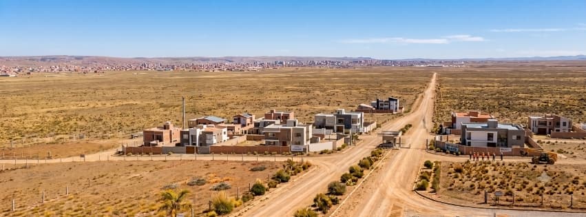 Terreno y paisaje andino